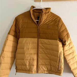 Billabong Adventure Division Tan Puffer Jacket